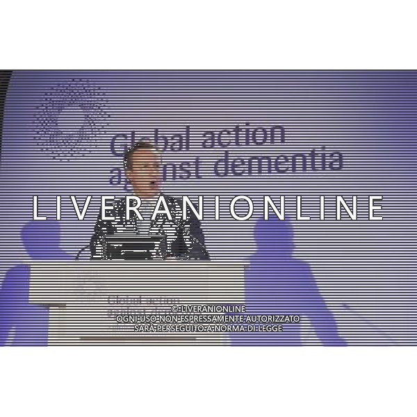 British Prime Minister David Cameron speaks at the Global action against dementia conference at the Guildhall on the 19th of June 2014 in London, England. AG ALDO LIVERANI SAS ONLY ITALY