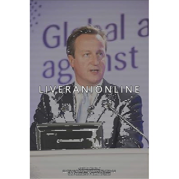 British Prime Minister David Cameron speaks at the Global action against dementia conference at the Guildhall on the 19th of June 2014 in London, England. AG ALDO LIVERANI SAS ONLY ITALY