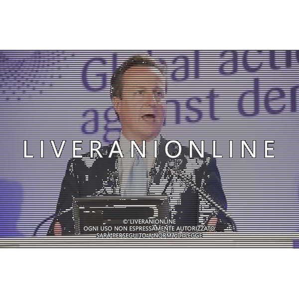 British Prime Minister David Cameron speaks at the Global action against dementia conference at the Guildhall on the 19th of June 2014 in London, England. AG ALDO LIVERANI SAS ONLY ITALY