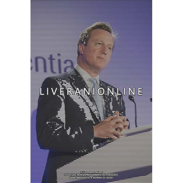 British Prime Minister David Cameron speaks at the Global action against dementia conference at the Guildhall on the 19th of June 2014 in London, England. AG ALDO LIVERANI SAS ONLY ITALY