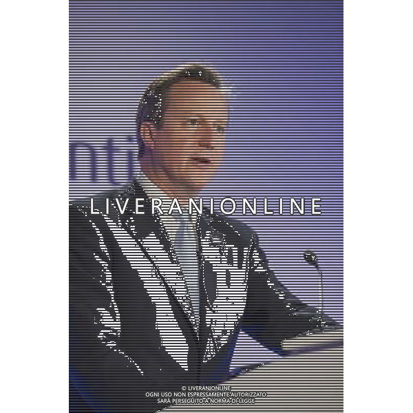 British Prime Minister David Cameron speaks at the Global action against dementia conference at the Guildhall on the 19th of June 2014 in London, England. AG ALDO LIVERANI SAS ONLY ITALY