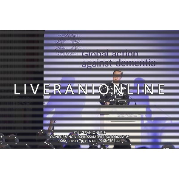 British Prime Minister David Cameron speaks at the Global action against dementia conference at the Guildhall on the 19th of June 2014 in London, England. AG ALDO LIVERANI SAS ONLY ITALY