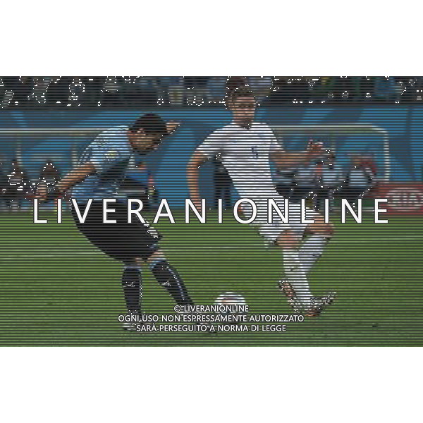 FIFA World Cup Brasile 2014 Gruppo D San Paolo - 19.06.2014 Uruguay-Inghilterra Nella Foto:suarez secondo gol /Ph.Vitez-Ag. Aldo Liverani