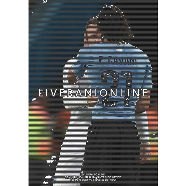 FIFA World Cup Brasile 2014 Gruppo D San Paolo - 19.06.2014 Uruguay-Inghilterra Nella Foto:cavani rooney /Ph.Vitez-Ag. Aldo Liverani