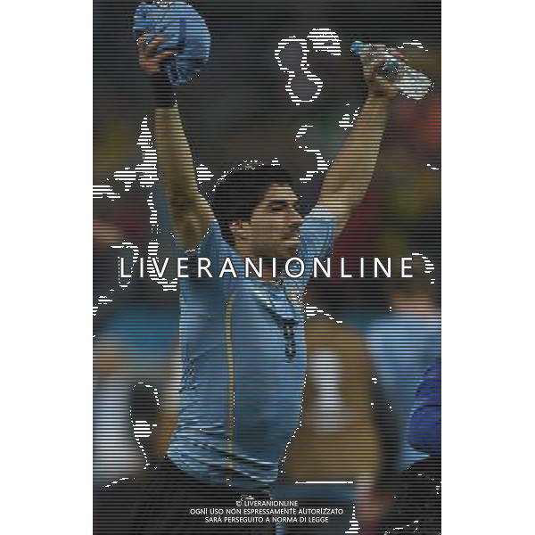 FIFA World Cup Brasile 2014 Gruppo D San Paolo - 19.06.2014 Uruguay-Inghilterra Nella Foto:suarez esulta /Ph.Vitez-Ag. Aldo Liverani