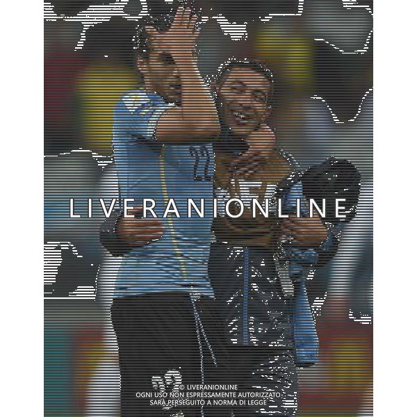 FIFA World Cup Brasile 2014 Gruppo D San Paolo - 19.06.2014 Uruguay-Inghilterra Nella Foto:Caceres Martin-Gargano Walter /Ph.Vitez-Ag. Aldo Liverani