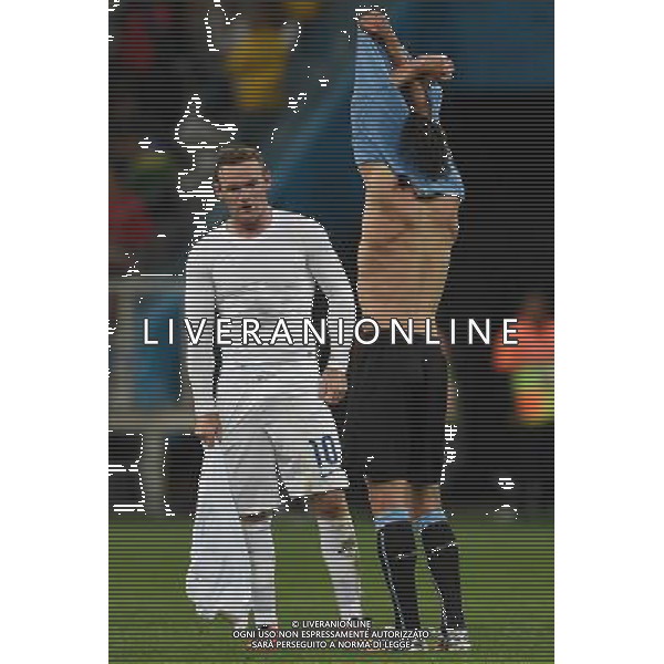 FIFA World Cup Brasile 2014 Gruppo D San Paolo - 19.06.2014 Uruguay-Inghilterra Nella Foto:Cavani Edinson-Rooney Wayne /Ph.Vitez-Ag. Aldo Liverani