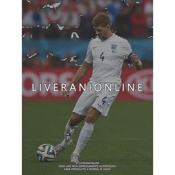 FIFA World Cup Brasile 2014 Gruppo D San Paolo - 19.06.2014 Uruguay-Inghilterra Nella Foto:Gerrard Steven /Ph.Vitez-Ag. Aldo Liverani