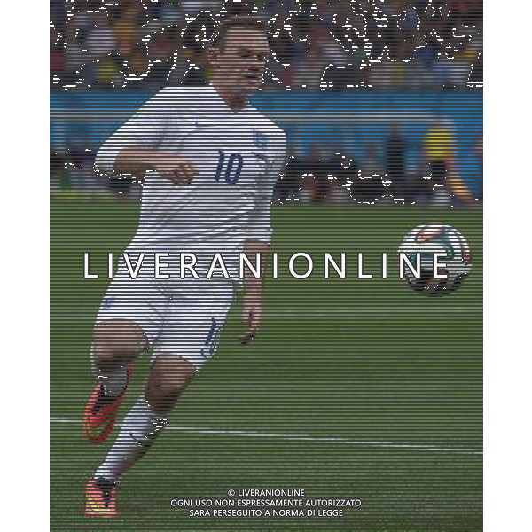 FIFA World Cup Brasile 2014 Gruppo D San Paolo - 19.06.2014 Uruguay-Inghilterra Nella Foto:Rooney Wayne /Ph.Vitez-Ag. Aldo Liverani