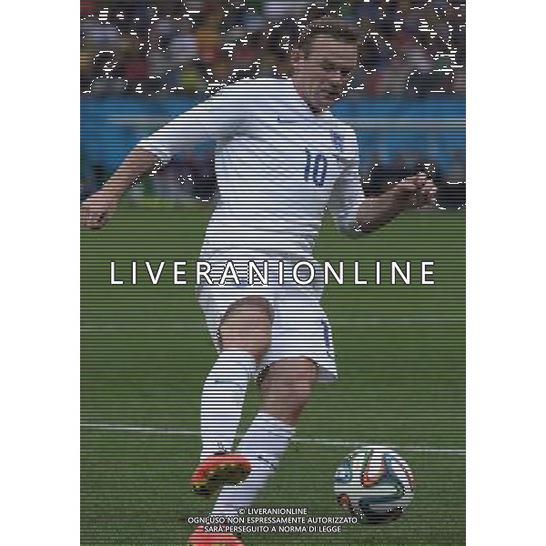 FIFA World Cup Brasile 2014 Gruppo D San Paolo - 19.06.2014 Uruguay-Inghilterra Nella Foto:Rooney Wayne /Ph.Vitez-Ag. Aldo Liverani