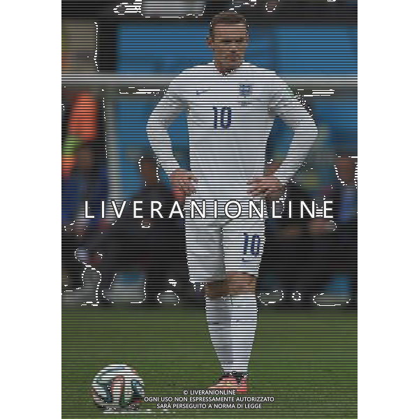 FIFA World Cup Brasile 2014 Gruppo D San Paolo - 19.06.2014 Uruguay-Inghilterra Nella Foto:Rooney Wayne /Ph.Vitez-Ag. Aldo Liverani