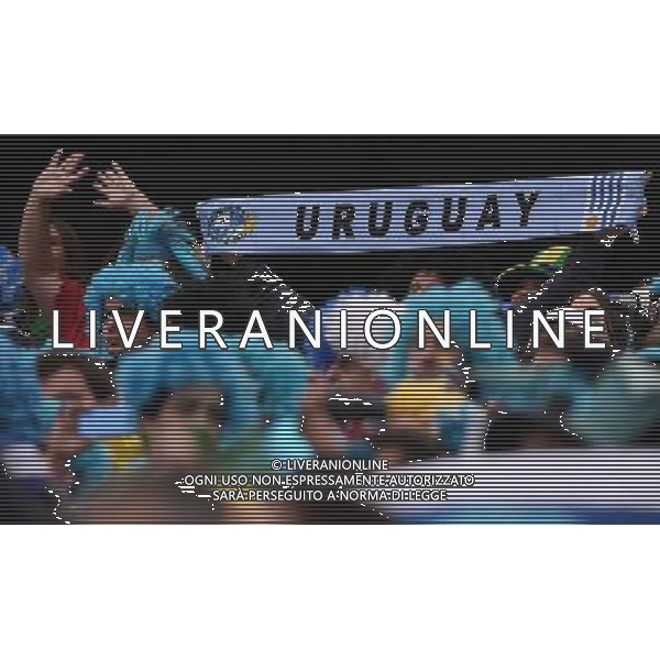 FIFA World Cup Brasile 2014 Gruppo D San Paolo - 19.06.2014 Uruguay-Inghilterra Nella Foto:Tifosi Uruguay /Ph.Vitez-Ag. Aldo Liverani