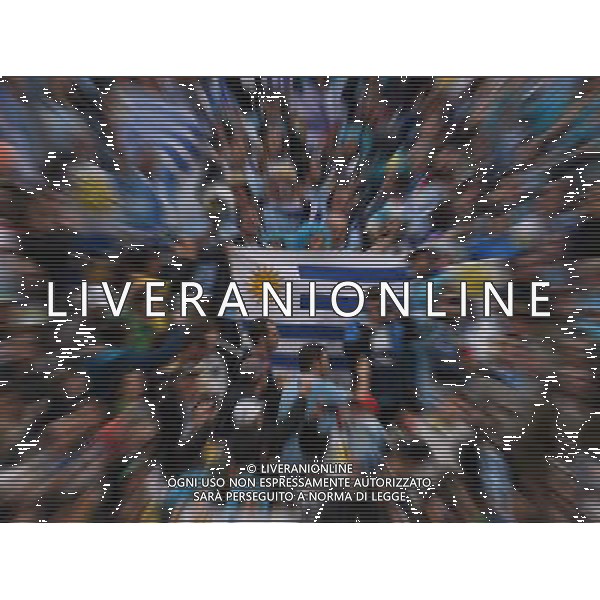 FIFA World Cup Brasile 2014 Gruppo D San Paolo - 19.06.2014 Uruguay-Inghilterra Nella Foto:Tifosi Uruguay /Ph.Vitez-Ag. Aldo Liverani