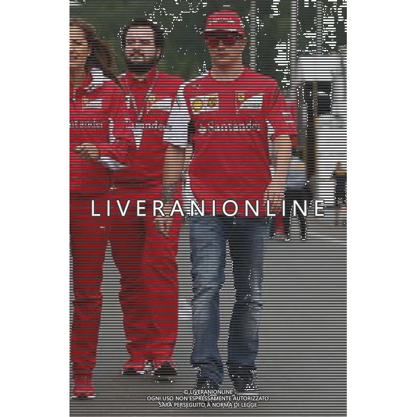 Kimi Raikkonen (FIN) Ferrari. 19.06.2014. Formula 1 World Championship, Rd 8, Austrian Grand Prix, Spielberg, Austria, Preparation Day. - www.xpbimages.com, EMail: requests@xpbimages.com - copy of publication required for printed pictures. Every used picture is fee-liable. © Copyright: Batchelor / XPB Images AG ALDO LIVERANI SAS ONLY ITALY