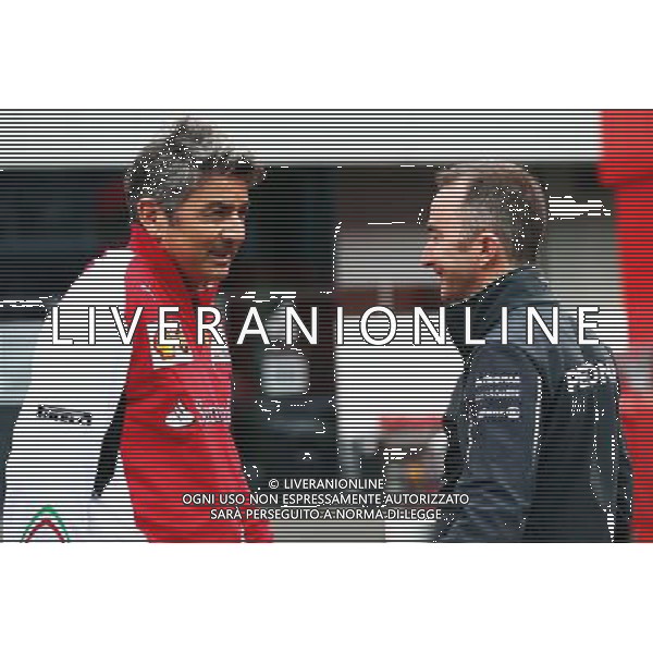 (L to R): Marco Mattiacci (ITA) Ferrari Team Principal with Paddy Lowe (GBR) Mercedes AMG F1 Executive Director (Technical). 20.06.2014. Formula 1 World Championship, Rd 8, Austrian Grand Prix, Spielberg, Austria, Practice Day. - www.xpbimages.com, EMail: requests@xpbimages.com - copy of publication required for printed pictures. Every used picture is fee-liable. © Copyright: Batchelor / XPB Images AG ALDO LIVERANI SAS ONLY ITALY