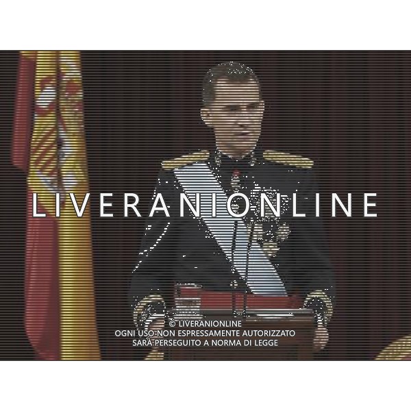 19.06.2014, Congreso de los Diputados, Madrid, ESP, Inthronisierung, Kˆnig Felipe VI, im spanischen Abgeordnetenhaus, im Bild King Felipe VI of Spain of Spain // during the Enthronement ceremonies of King Felipe VI at the Congreso de los Diputados in Madrid, Spain on 2014/06/19. EXPA Pictures © 2014, PhotoCredit: EXPA/ Alterphotos/ EFE/Pool *****ATTENTION - OUT of ESP, SUI***** ©photoshot/Agenzia Aldo Liverani sas - ITALY ONLY - EDITORIAL USE ONLY