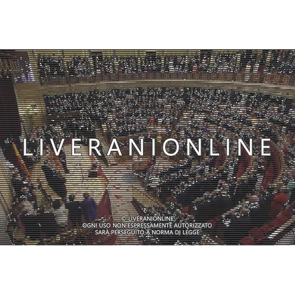 19.06.2014, Congreso de los Diputados, Madrid, ESP, Inthronisierung, Kˆnig Felipe VI, im spanischen Abgeordnetenhaus, im Bild King Felipe VI of Spain and Queen Letizia of Spain at Congreso de los Diputados with their children Princess Leonor and enfant SofÌa // during the Enthronement ceremonies of King Felipe VI at the Congreso de los Diputados in Madrid, Spain on 2014/06/19. EXPA Pictures © 2014, PhotoCredit: EXPA/ Alterphotos/ EFE/Pool *****ATTENTION - OUT of ESP, SUI***** ©photoshot/Agenzia Aldo Liverani sas - ITALY ONLY - EDITORIAL USE ONLY
