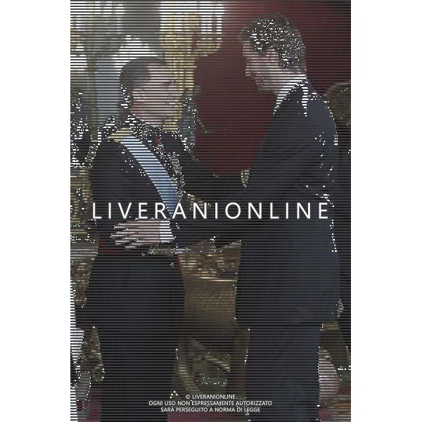 19.06.2014, Palacio Real, Madrid, ESP, Inthronisierung, Kˆnig Felipe VI, Empfang im Palast, im Bild King Felipe VI of Spain with the spanish basketball player Pau Gasol // during the Enthronement ceremonies of King Felipe VI at the Palacio Real in Madrid, Spain on 2014/06/19. EXPA Pictures © 2014, PhotoCredit: EXPA/ Alterphotos/ Acero *****ATTENTION - OUT of ESP, SUI***** ©photoshot/Agenzia Aldo Liverani sas - ITALY ONLY - EDITORIAL USE ONLY