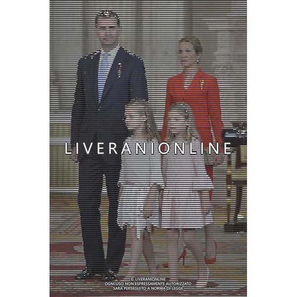 18.06.2014, Royal Palace, Madrid, ESP, Abdankung KË†nig Juan Carlos, Unterzeihnung der Abdankungspapiere, im Bild (L-R) Queen Sofia of Spain and King Juan Carlos of Spain // during the official abdication ceremony at the Royal Palace in Madrid, Spain on 2014/06/18. EXPA Pictures Â© 2014, PhotoCredit: EXPA/ Alterphotos/ Pool *****ATTENTION - OUT of ESP, SUI***** Â©photoshot/Agenzia Aldo Liverani sas - ITALY ONLY - EDITORIAL USE ONLY