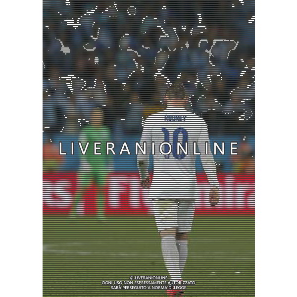 (140619) -- SAO PAULO, June 19, 2014 () -- England\'s Wayne Rooney leaves the pitch after a Group D match between Uruguay and England of 2014 FIFA World Cup at the Arena de Sao Paulo Stadium in Sao Paulo, Brazil, June 19, 2014. Uruguay won 2-1 over England. (/Zhou Lei)(xzj) 2014 FIFA World Cup Brazil Group D match between Uruguay and England at Arena de Sao Paulo on June 19, 2014 in Sao Paulo, Brazil. ©photoshot/Agenzia Aldo Liverani sas - ITALY ONLY - EDITORIAL USE ONLY