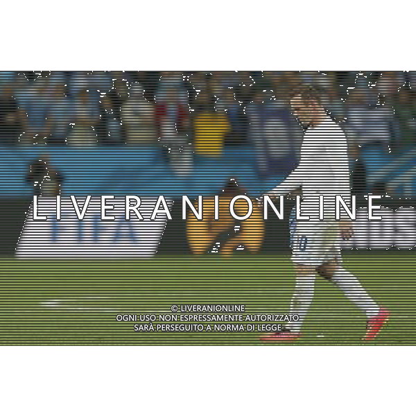 (140619) -- SAO PAULO, June 19, 2014 () -- England\'s Wayne Rooney leaves the pitch after a Group D match between Uruguay and England of 2014 FIFA World Cup at the Arena de Sao Paulo Stadium in Sao Paulo, Brazil, June 19, 2014. Uruguay won 2-1 over England. (/Zhou Lei)(xzj) 2014 FIFA World Cup Brazil Group D match between Uruguay and England at Arena de Sao Paulo on June 19, 2014 in Sao Paulo, Brazil. ©photoshot/Agenzia Aldo Liverani sas - ITALY ONLY - EDITORIAL USE ONLY