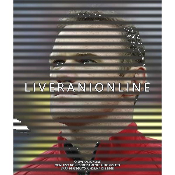 (140619) -- SAO PAULO, June 19, 2014 () -- Uruguay\'s Wayne Rooney looks on during a Group D match between Uruguay and England of 2014 FIFA World Cup at the Arena de Sao Paulo Stadium in Sao Paulo, Brazil, June 19, 2014.(/Zhou Lei)(xzj) 2014 FIFA World Cup Brazil Group D match between Uruguay and England at Arena de Sao Paulo on June 19, 2014 in Sao Paulo, Brazil. ©photoshot/Agenzia Aldo Liverani sas - ITALY ONLY - EDITORIAL USE ONLY