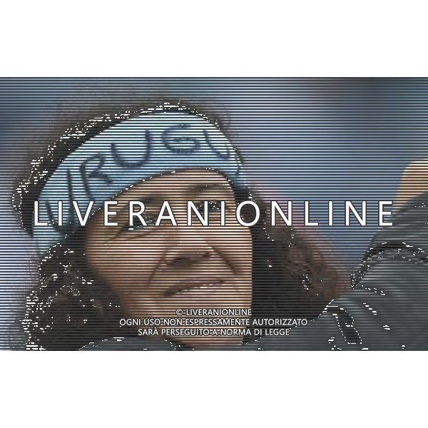 (140619) -- SAO PAULO, June 19, 2014 () -- An Uruguay\'s fan poses before a Group D match between Uruguay and England of 2014 FIFA World Cup at the Arena de Sao Paulo Stadium in Sao Paulo, Brazil, June 19, 2014.(/Li Ga)(pcy) 2014 FIFA World Cup Brazil Group D match between Uruguay and England at Arena de Sao Paulo on June 19, 2014 in Sao Paulo, Brazil. ©photoshot/Agenzia Aldo Liverani sas - ITALY ONLY - EDITORIAL USE ONLY
