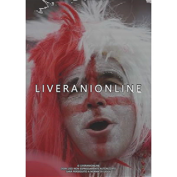 (140619) -- SAO PAULO, June 19, 2014 () -- An England\'s fan is seen before a Group D match between Uruguay and England of 2014 FIFA World Cup at the Arena de Sao Paulo Stadium in Sao Paulo, Brazil, June 19, 2014.(/Zhou Lei)(pcy) 2014 FIFA World Cup Brazil Group D match between Uruguay and England at Arena de Sao Paulo on June 19, 2014 in Sao Paulo, Brazil. ©photoshot/Agenzia Aldo Liverani sas - ITALY ONLY - EDITORIAL USE ONLY