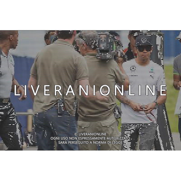 19.06.2014, Red Bull Ring, Spielberg, AUT, FIA, Formel 1, Grosser Preis von ÷sterreich, Vorberichte, im Bild Lewis Hamilton, (GBR, Mercedes AMG Petronas Formula One Team) // during the Preparation of the Austrian Formula One Grand Prix at the Red Bull Ring in Spielberg, Austria, 2014/06/19, EXPA Pictures © 2014, PhotoCredit: EXPA/ Mario Kuhnke ©photoshot/Agenzia Aldo Liverani sas - ITALY ONLY - EDITORIAL USE ONLY