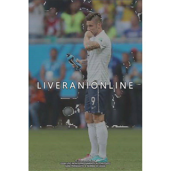 (140620) -- SALVADOR, June 20, 2014 () -- France\'s Olivier Giroud is seen during a Group E match between Switzerland and France of 2014 FIFA World Cup at the Arena Fonte Nova Stadium in Salvador, Brazil, on June 20, 2014.(/Cao Can)(pcy) AG ALDO LIVERANI SAS ONLY ITALY