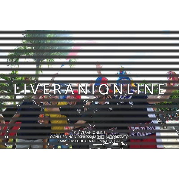 Supporters France - 20.06.2014 - France / Suisse - Coupe du Monde 2014 - Photo : Dave Winter / Icon Sport /AGENZIA ALDO LIVERANI SAS - ITALY ONLY - Svizzera Vs Francia partita del Gruppo E Coppa del Mondo FIFA 2014 presso l\'Arena Stadio Fonte Nova di Salvador, in Brasile, il 20 giugno 2014