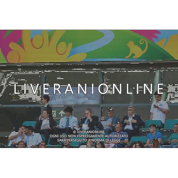 Gerard HOULLIER - 20.06.2014 - Suisse / France - Coupe du Monde 2014 - Photo : Dave Winter / Icon Sport /AGENZIA ALDO LIVERANI SAS - ITALY ONLY - Svizzera Vs Francia partita del Gruppo E Coppa del Mondo FIFA 2014 presso l\'Arena Stadio Fonte Nova di Salvador, in Brasile, il 20 giugno 2014