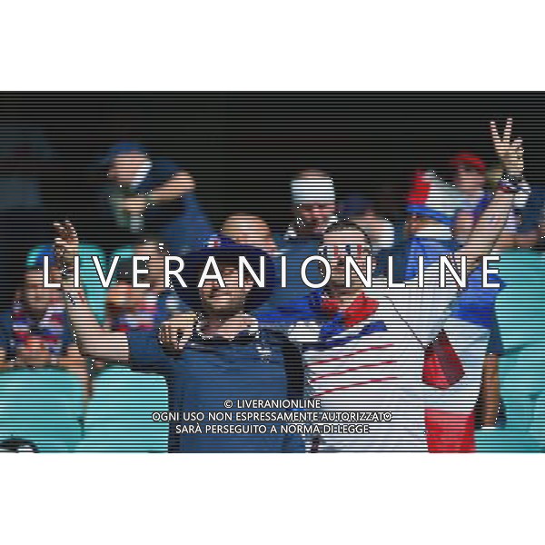 Supporters France - 20.06.2014 - Suisse / France - Coupe du Monde 2014 - Photo : Dave Winter / Icon Sport /AGENZIA ALDO LIVERANI SAS - ITALY ONLY - Svizzera Vs Francia partita del Gruppo E Coppa del Mondo FIFA 2014 presso l\'Arena Stadio Fonte Nova di Salvador, in Brasile, il 20 giugno 2014