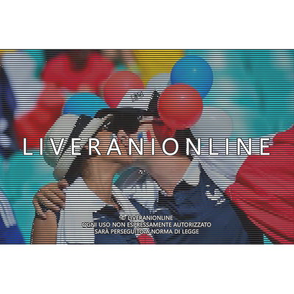 Supporters France - 20.06.2014 - Suisse / France - Coupe du Monde 2014 - Photo : Dave Winter / Icon Sport /AGENZIA ALDO LIVERANI SAS - ITALY ONLY - Svizzera Vs Francia partita del Gruppo E Coppa del Mondo FIFA 2014 presso l\'Arena Stadio Fonte Nova di Salvador, in Brasile, il 20 giugno 2014