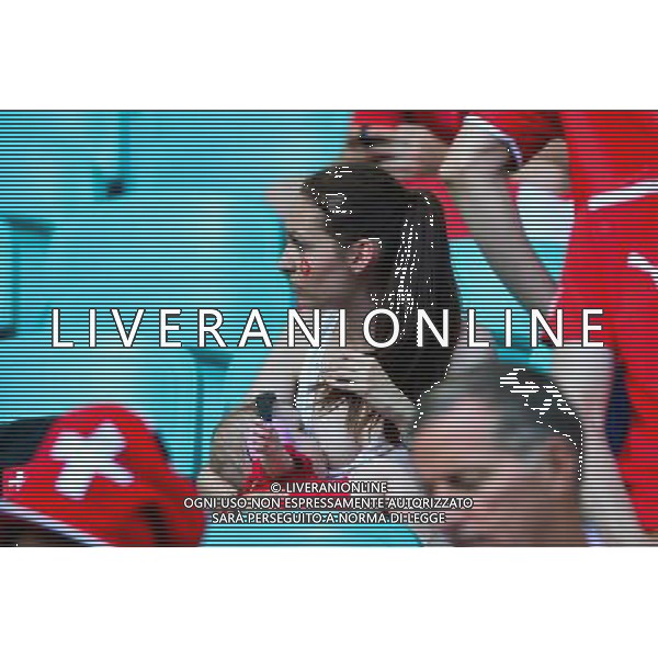 Supporters Suisse - 20.06.2014 - Suisse / France - Coupe du Monde 2014 - Photo : Dave Winter / Icon Sport /AGENZIA ALDO LIVERANI SAS - ITALY ONLY - Svizzera Vs Francia partita del Gruppo E Coppa del Mondo FIFA 2014 presso l\'Arena Stadio Fonte Nova di Salvador, in Brasile, il 20 giugno 2014