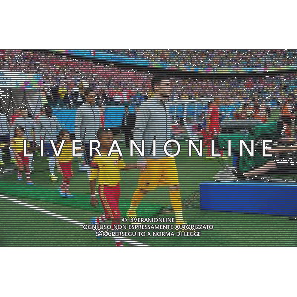 Hugo LLORIS - 20.06.2014 - Suisse / France - Coupe du Monde 2014 - Photo : Dave Winter / Icon Sport /AGENZIA ALDO LIVERANI SAS - ITALY ONLY - Svizzera Vs Francia partita del Gruppo E Coppa del Mondo FIFA 2014 presso l\'Arena Stadio Fonte Nova di Salvador, in Brasile, il 20 giugno 2014