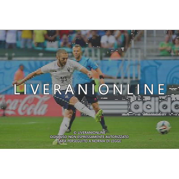 Karim BENZEMA - Penalty Rate - 20.06.2014 - Suisse / France - Coupe du Monde 2014 - Photo : Dave Winter / Icon Sport /AGENZIA ALDO LIVERANI SAS - ITALY ONLY - Svizzera Vs Francia partita del Gruppo E Coppa del Mondo FIFA 2014 presso l\'Arena Stadio Fonte Nova di Salvador, in Brasile, il 20 giugno 2014