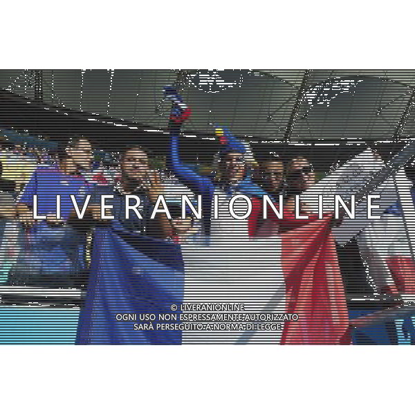 Supporters France - 20.06.2014 - Suisse / France - Coupe du Monde 2014 -Salvador Photo : Dave Winter / Icon Sport