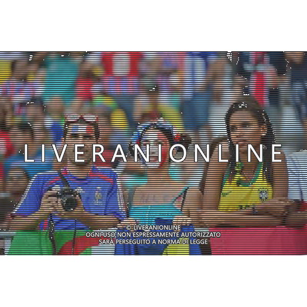 Supporters France - 20.06.2014 - Suisse / France - Coupe du Monde 2014 -Salvador Photo : Dave Winter / Icon Sport