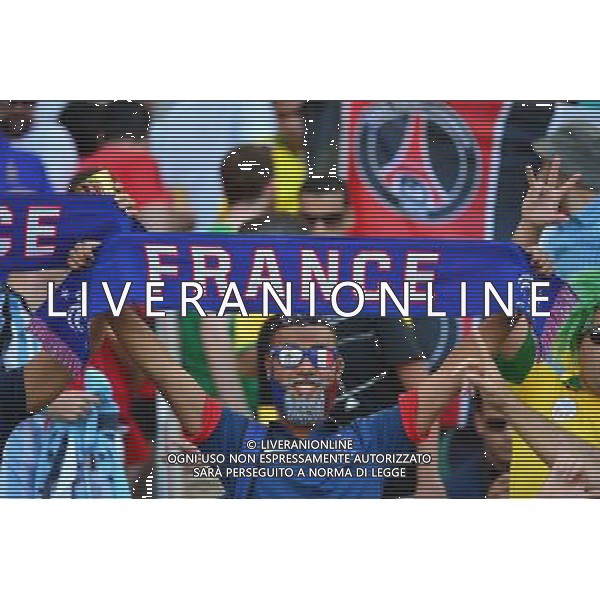 Supporters France - 20.06.2014 - Suisse / France - Coupe du Monde 2014 -Salvador Photo : Dave Winter / Icon Sport