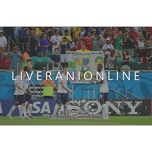 Banderole - 20.06.2014 - Suisse / France - Coupe du Monde 2014 -Salvador Photo : Dave Winter / Icon Sport