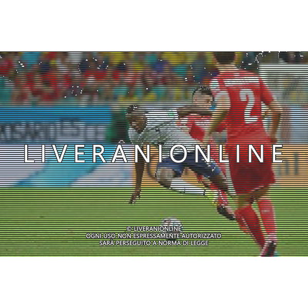 Blaise MATUIDI - 20.06.2014 - Suisse / France - Coupe du Monde 2014 -Salvador Photo : Dave Winter / Icon Sport