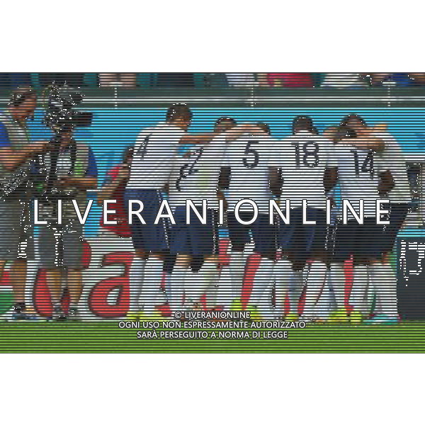 Joie Blaise MATUIDI - 20.06.2014 - Suisse / France - Coupe du Monde 2014 -Salvador Photo : Dave Winter / Icon Sport