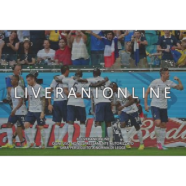 Joie Blaise MATUIDI - 20.06.2014 - Suisse / France - Coupe du Monde 2014 -Salvador Photo : Dave Winter / Icon Sport