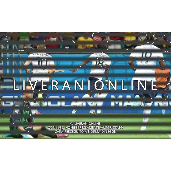 Joie Moussa SISSOKO - 20.06.2014 - Suisse / France - Coupe du Monde 2014 -Salvador Photo : Dave Winter / Icon Sport