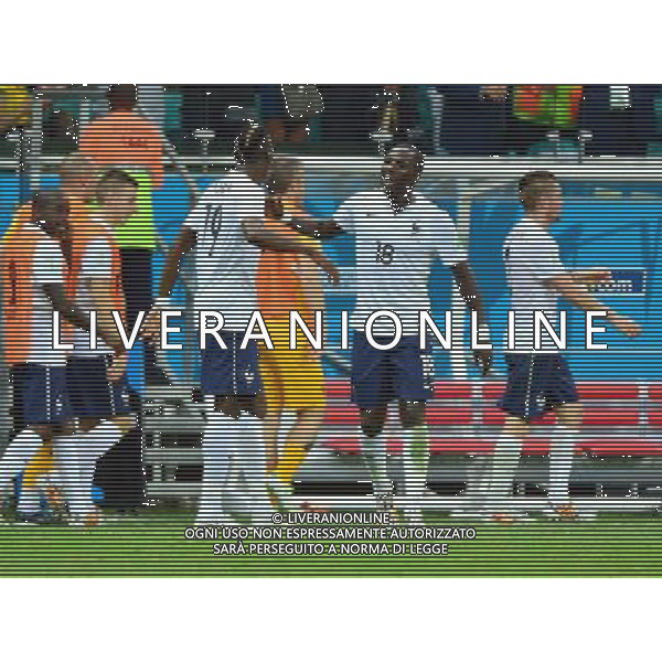 Joie Moussa SISSOKO - 20.06.2014 - Suisse / France - Coupe du Monde 2014 -Salvador Photo : Dave Winter / Icon Sport