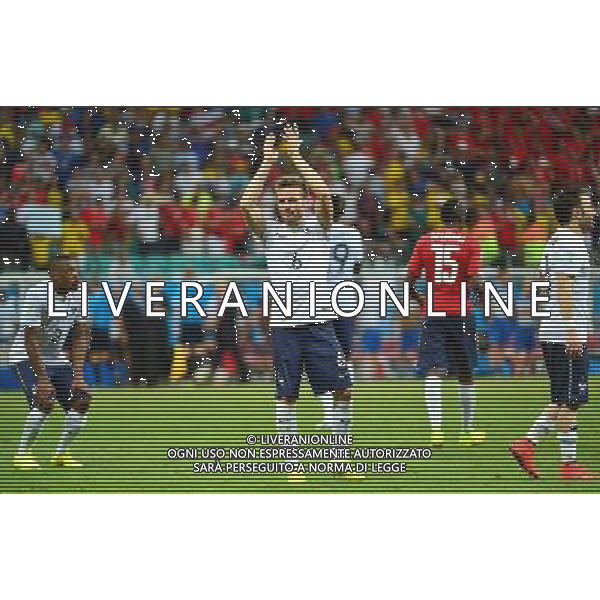 Joie Yohan CABAYE - 20.06.2014 - Suisse / France - Coupe du Monde 2014 -Salvador Photo : Dave Winter / Icon Sport