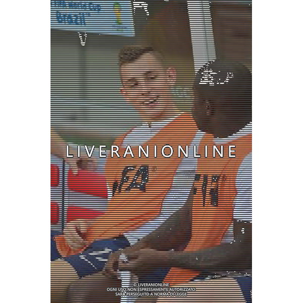 Lucas DIGNE / Rio MAVUBA - 20.06.2014 - Suisse / France - Coupe du Monde 2014 -Salvador Photo : Dave Winter / Icon Sport