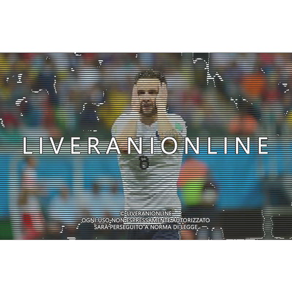 Mathieu VALBUENA - 20.06.2014 - Suisse / France - Coupe du Monde 2014 -Salvador Photo : Dave Winter / Icon Sport