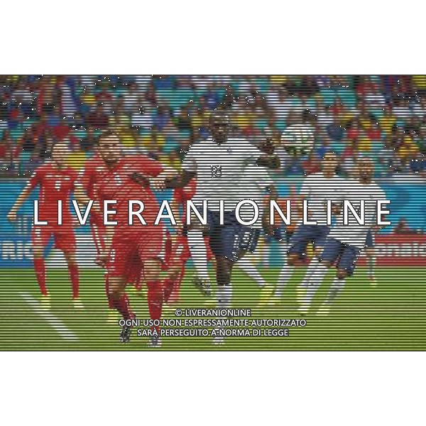 Moussa SISSOKO / Haris SEFEROVIC - 20.06.2014 - Suisse / France - Coupe du Monde 2014 -Salvador Photo : Dave Winter / Icon Sport